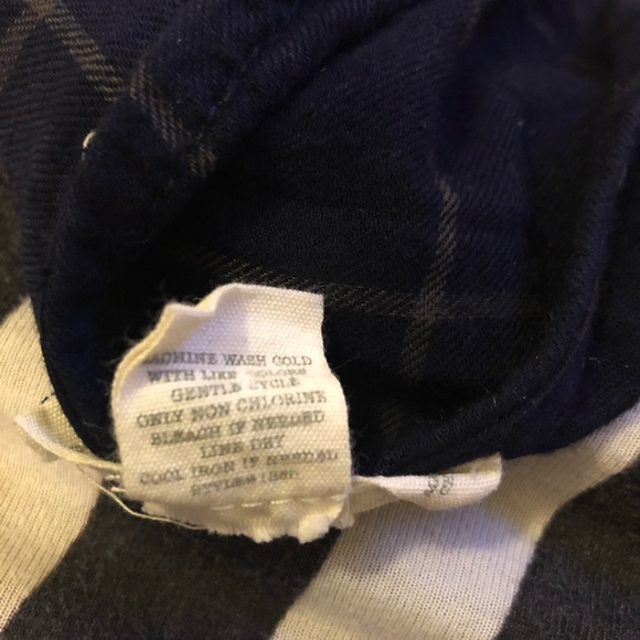 Seven sisters blue red and white long sleeve top - Picture 6 of 6